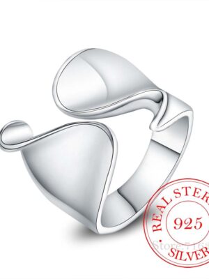 Bague chic en argent Sterling 925